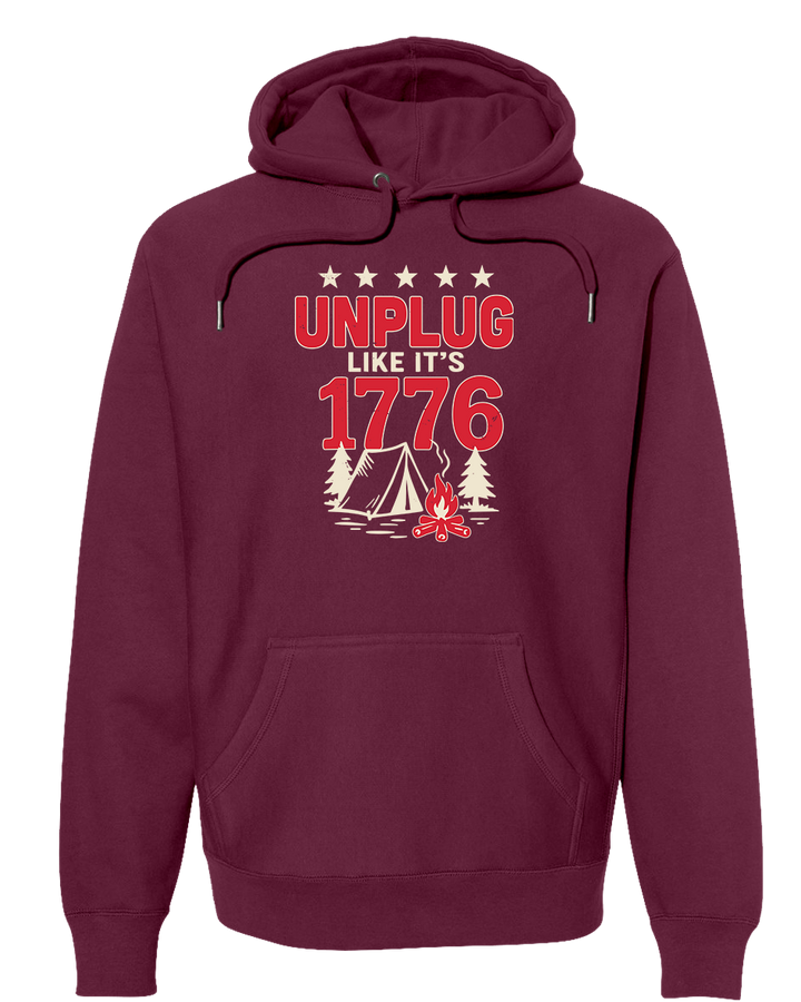 UNPLUG 1776 Super Heavyweight Hoodie