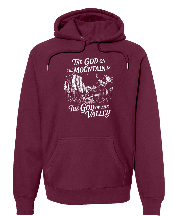 GOD ON THE MOUNTAIN Super Heavyweight Hoodie