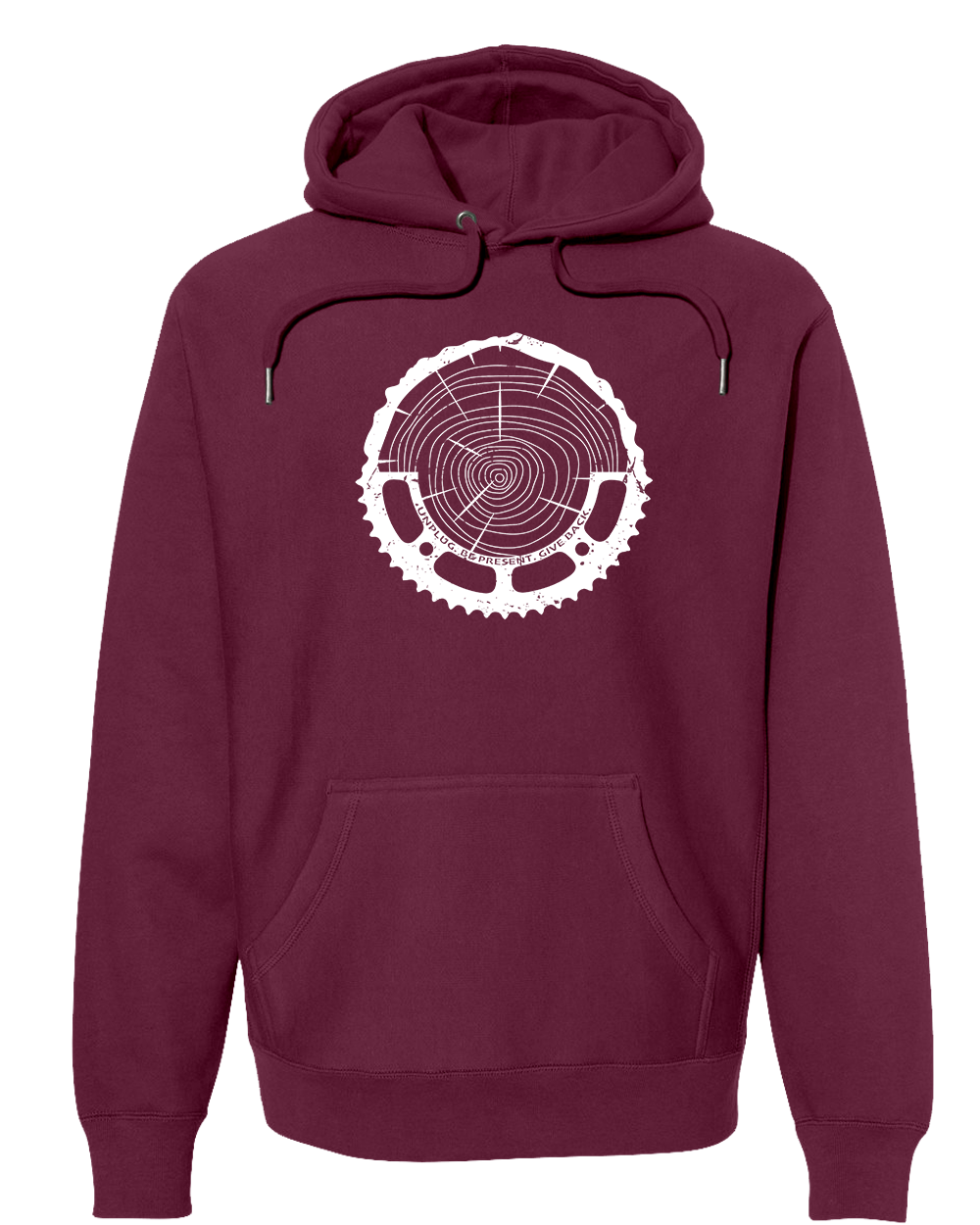 TREE RING CHAINRING Super Heavyweight Hoodie