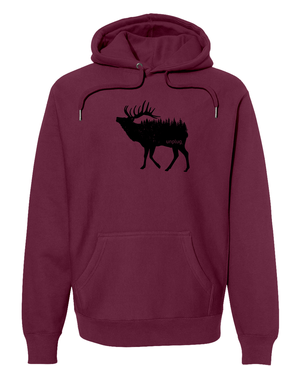 DEER IN THE TREES Super Heavyweight Hoodie