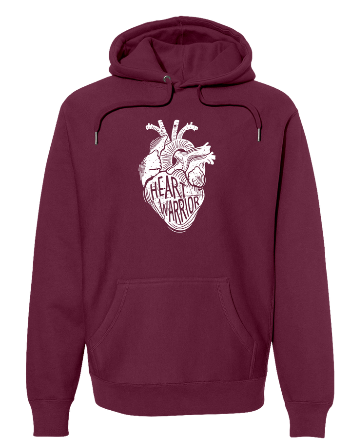 HEART WARRIOR Super Heavyweight Hoodie