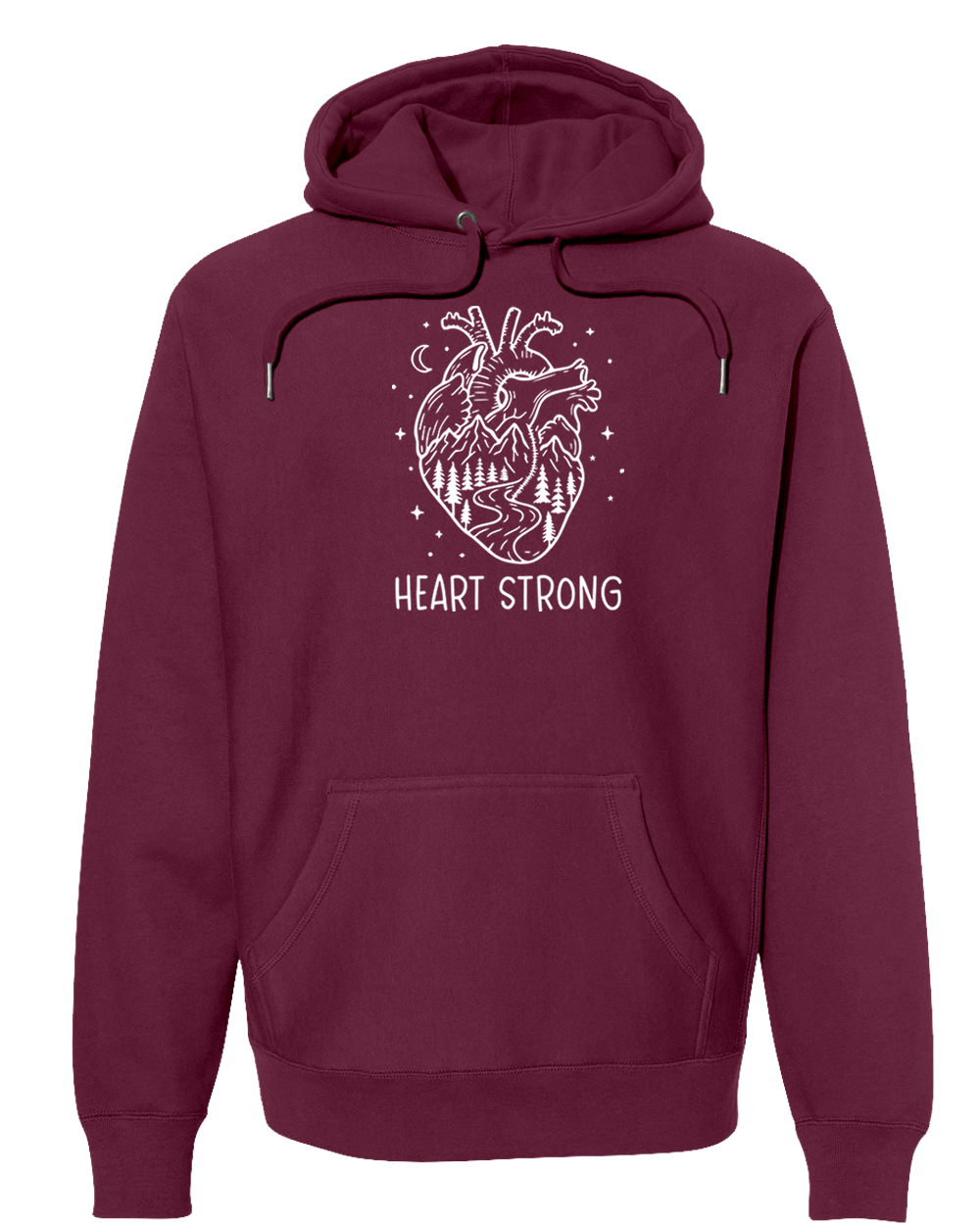 HEART STRONG Super Heavyweight Hoodie