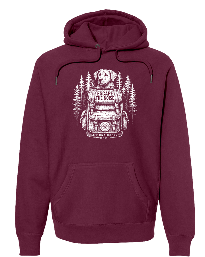 PAWS AND PINES Super Heavyweight Hoodie