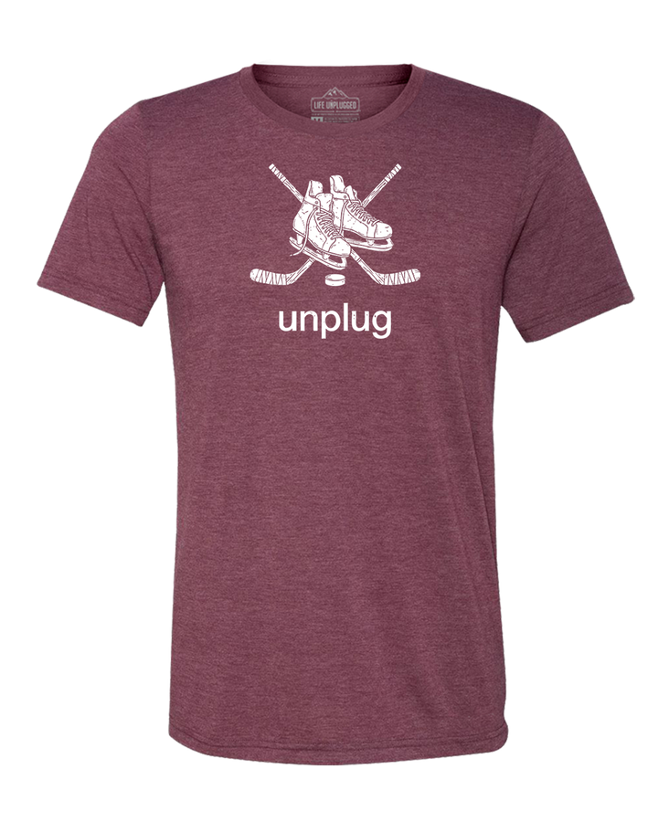 ICE HOCKEY Triblend T-Shirt