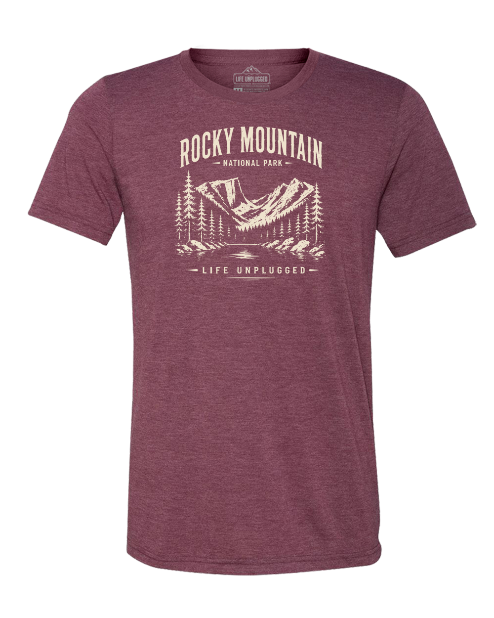 ROCKY MOUNTAIN NATIONAL PARK Triblend T-Shirt