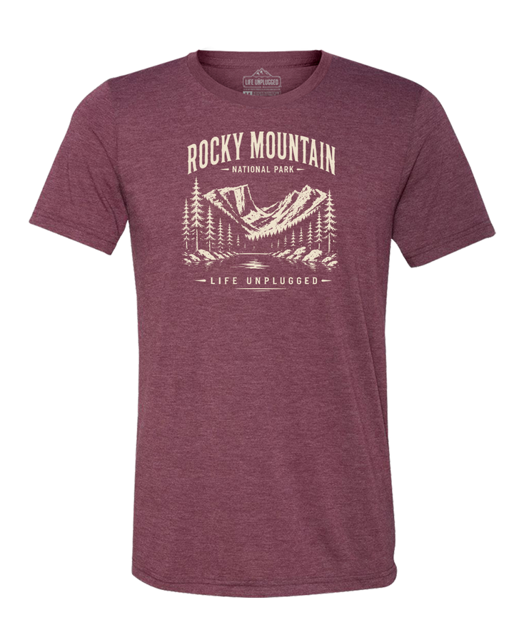 ROCKY MOUNTAIN NATIONAL PARK Triblend T-Shirt