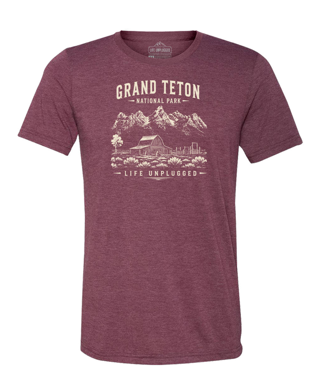 GRAND TETON NATIONAL PARK Triblend T-Shirt