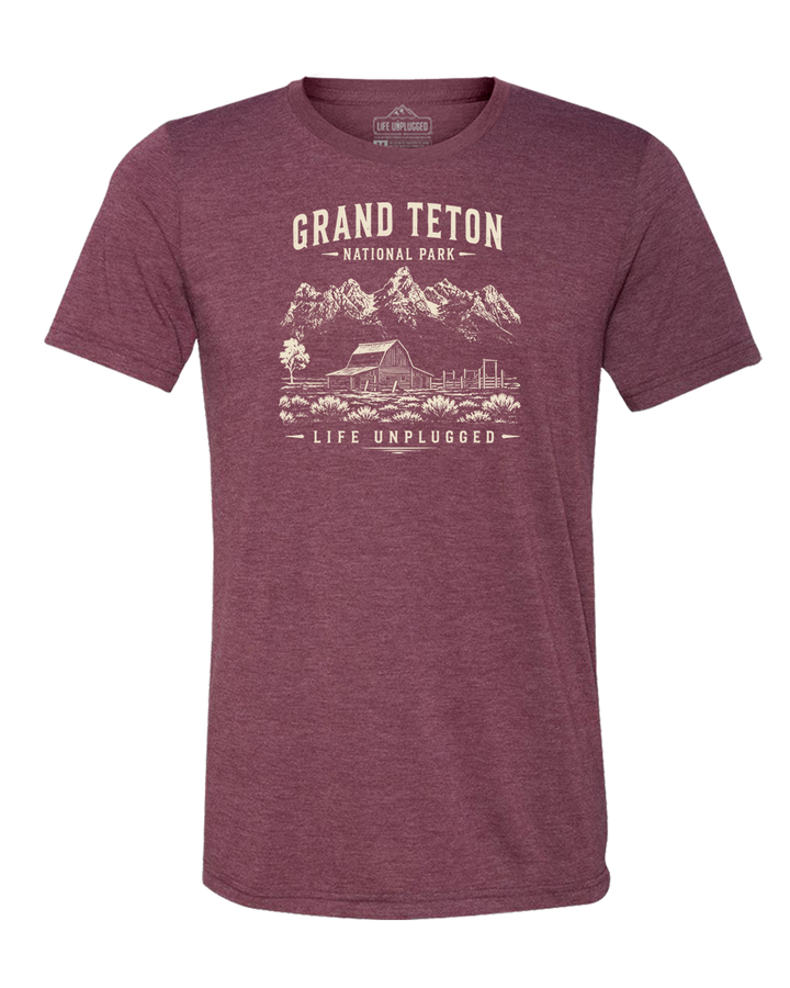 GRAND TETON NATIONAL PARK Triblend T-Shirt