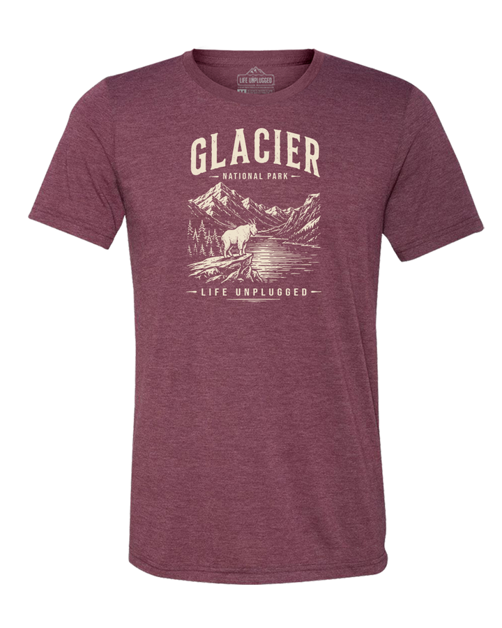 GLACIER NATIONAL PARK Triblend T-Shirt