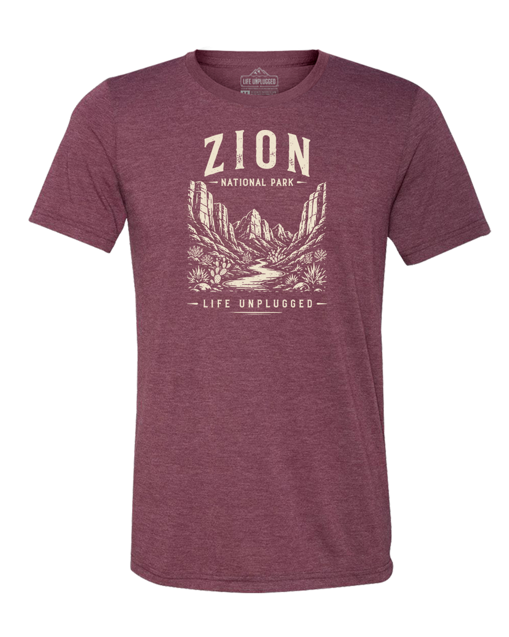 ZION NATIONAL PARK Triblend T-Shirt