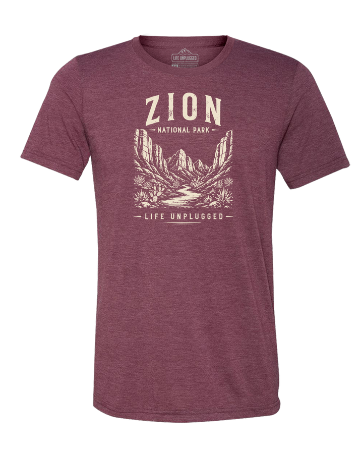 ZION NATIONAL PARK Triblend T-Shirt