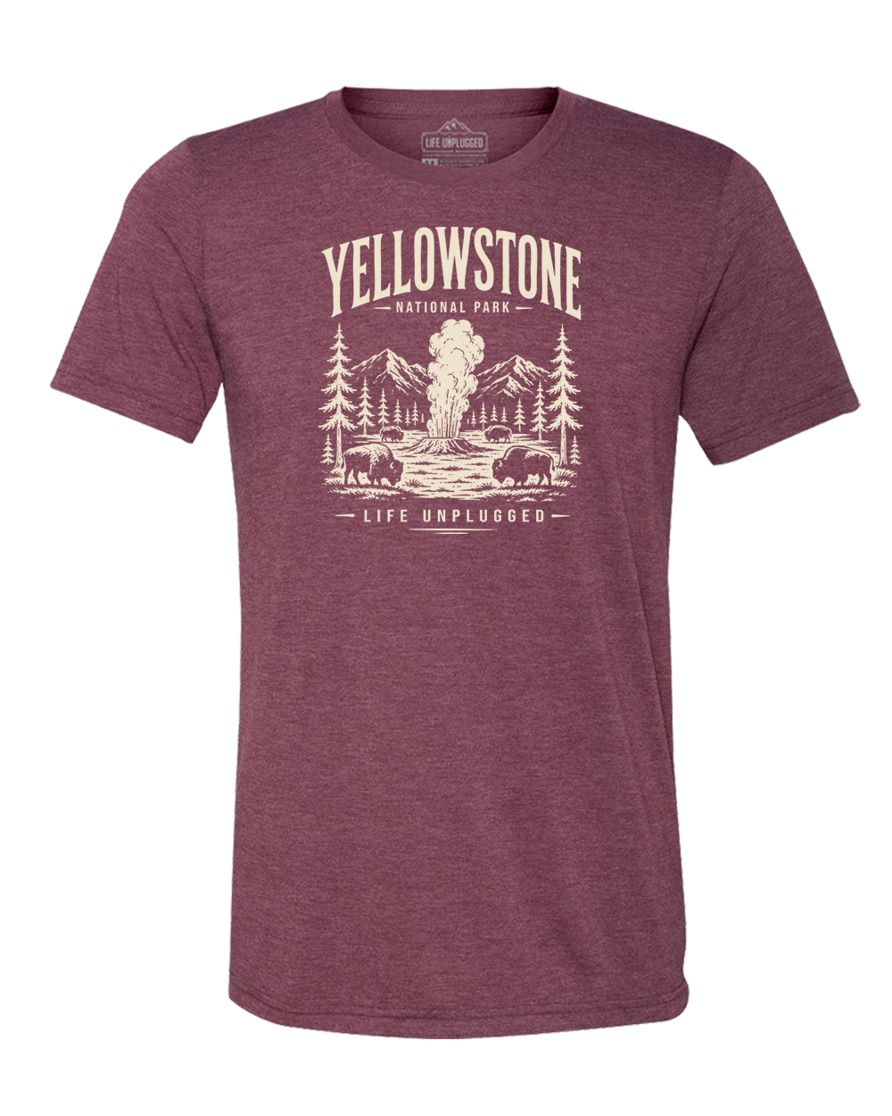 YELLOWSTONE NATIONAL PARK Triblend T-Shirt