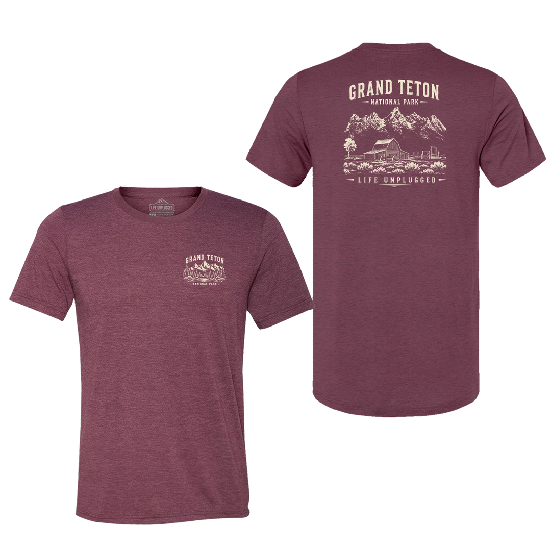 GRAND TETON NATIONAL PARK Triblend T-Shirt