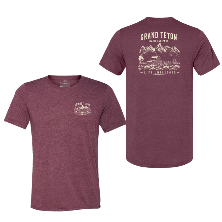 GRAND TETON NATIONAL PARK Triblend T-Shirt
