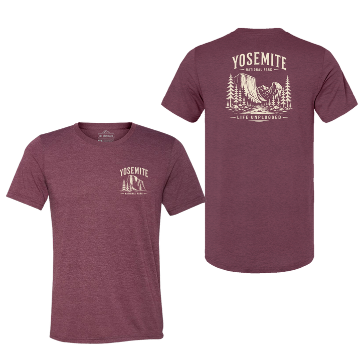 YOSEMITE NATIONAL PARK Triblend T-Shirt