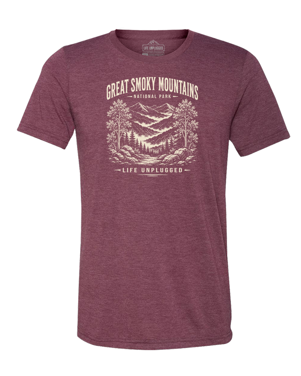 GREAT SMOKY MOUNTAIN NATIONAL PARK Triblend T-Shirt