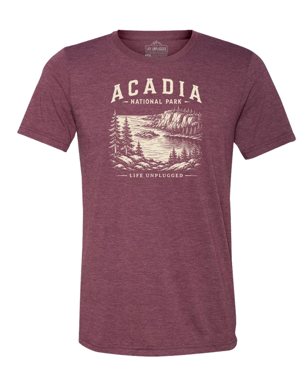 ACADIA NATIONAL PARK Triblend T-Shirt
