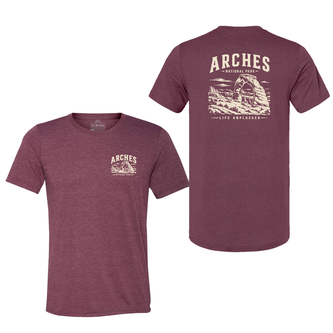 ARCHES NATIONAL PARK Triblend T-Shirt