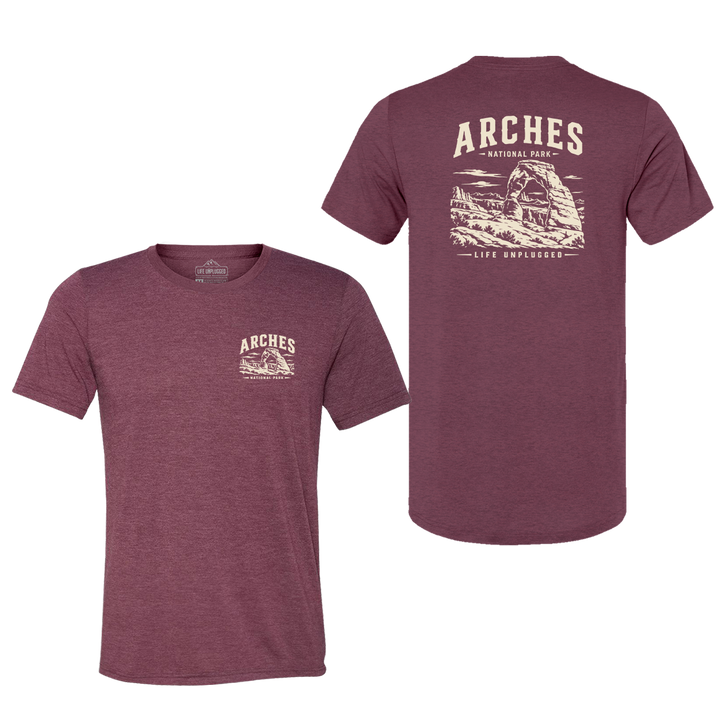 ARCHES NATIONAL PARK Triblend T-Shirt