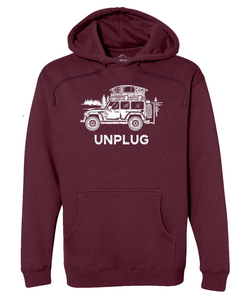 OFF-ROAD VEHICLE Premium Heavyweight Hooded Sweatshirt - Life Unplugged