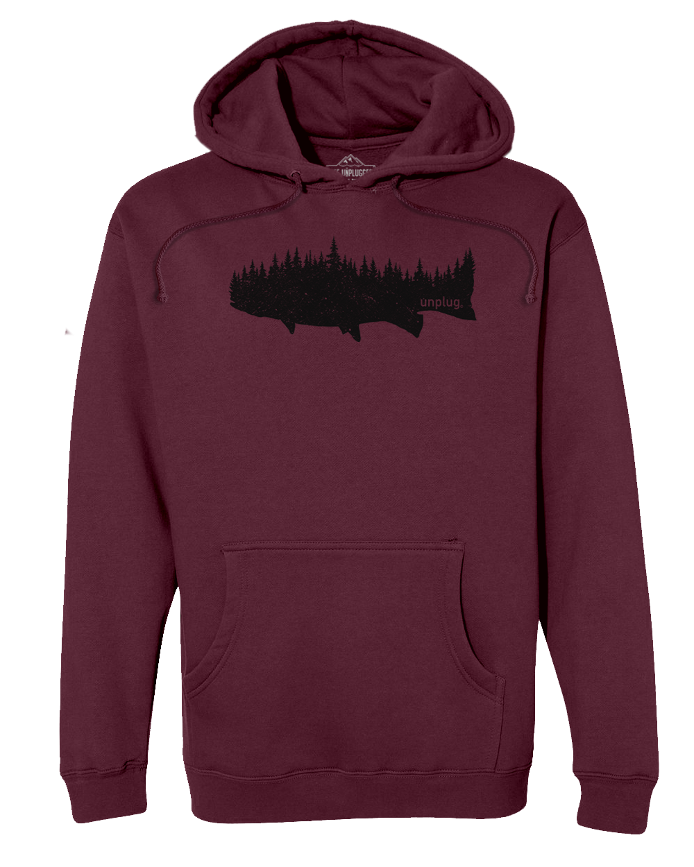 TROUT IN THE TREES Premium Heavyweight Hooded Sweatshirt