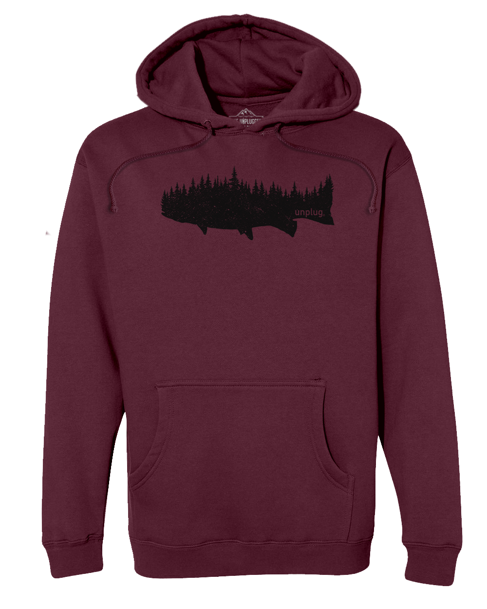 TROUT IN THE TREES Heavyweight Hoodie