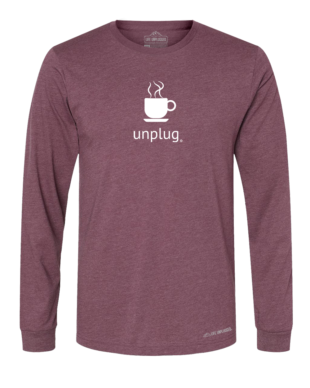 Coffee Premium Polyblend Long Sleeve T-Shirt