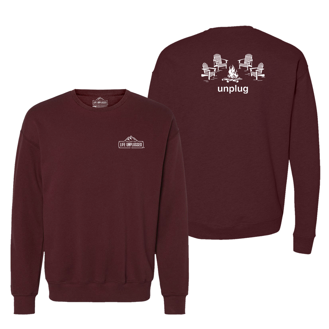 Campfire Chairs Midweight Super Soft Crewneck Sweatshirt