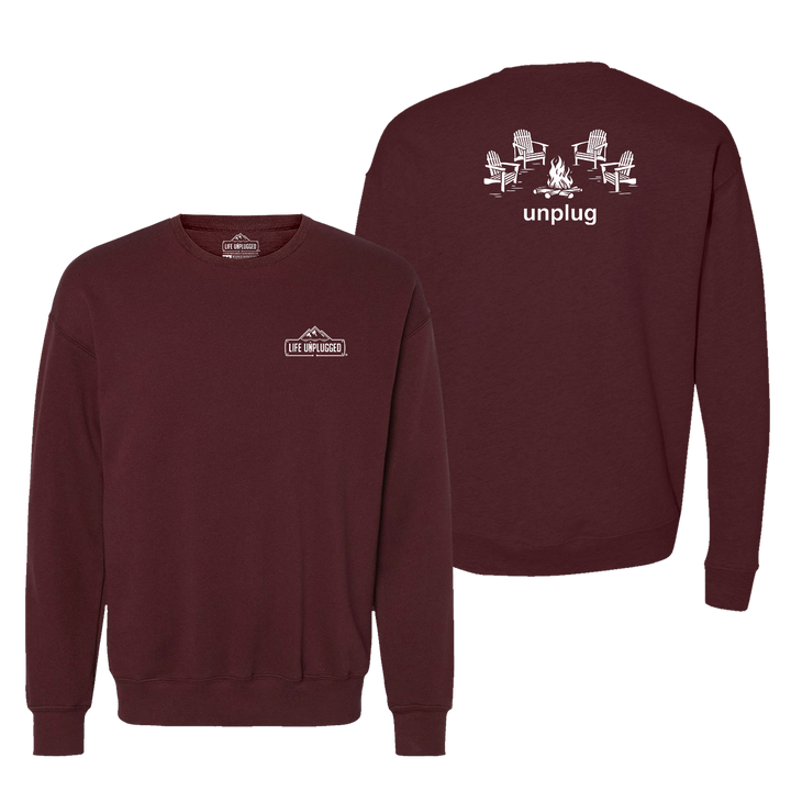 Campfire Chairs Midweight Super Soft Crewneck Sweatshirt