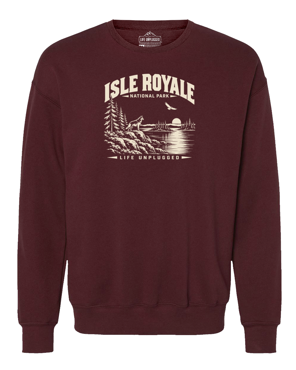 ISLE ROYALE NATIONAL PARK Midweight Super Soft Crewneck