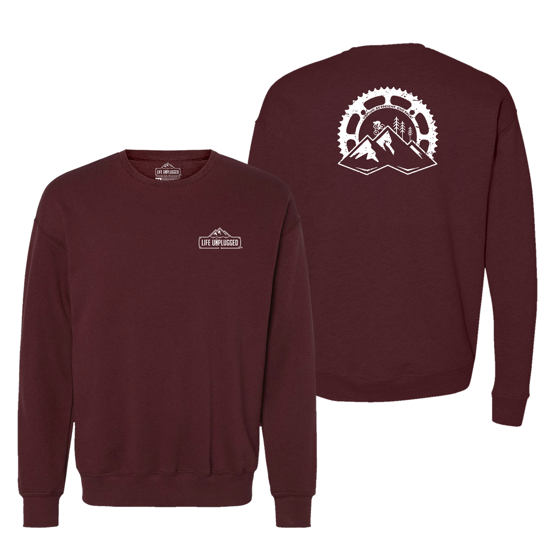 Riding Into The Sunset Midweight Super Soft Crewneck Sweatshirt