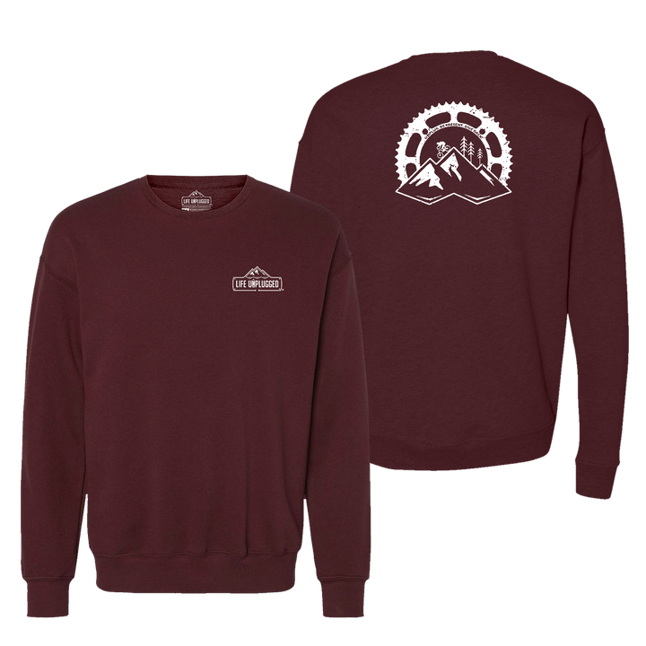 Riding Into The Sunset Midweight Super Soft Crewneck Sweatshirt