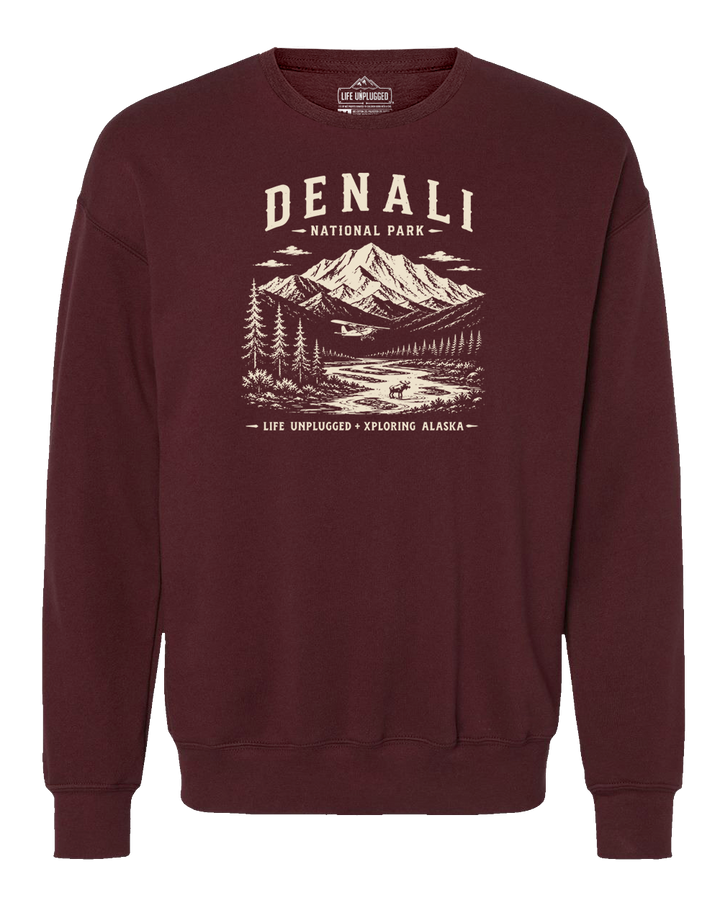 DENALI NATIONAL PARK Midweight Super Soft Crewneck