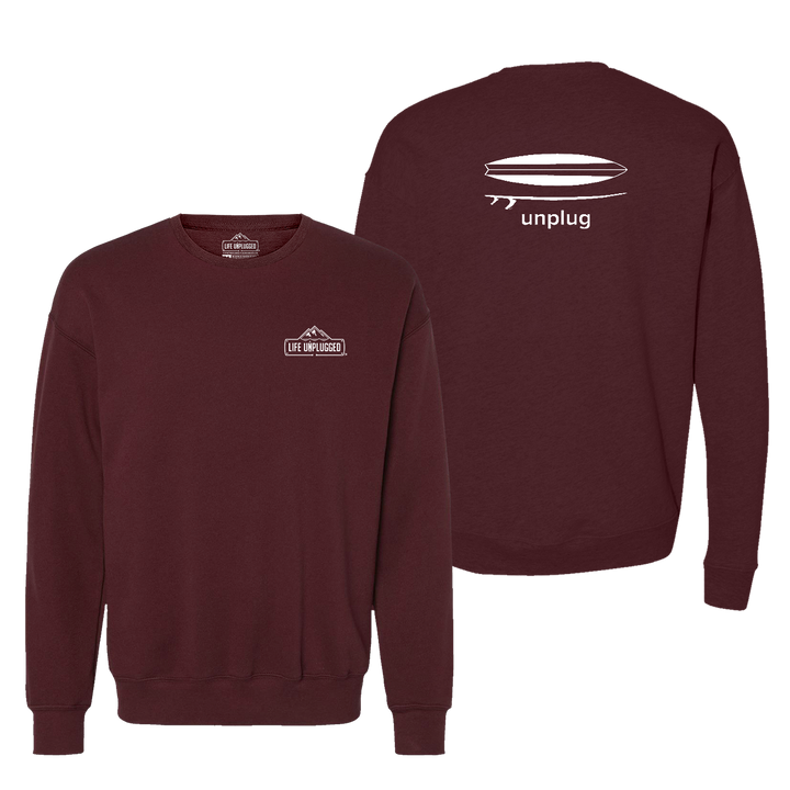 Surfing Midweight Super Soft Crewneck Sweatshirt