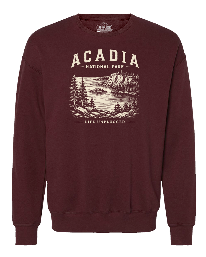 ACADIA NATIONAL PARK Midweight Super Soft Crewneck