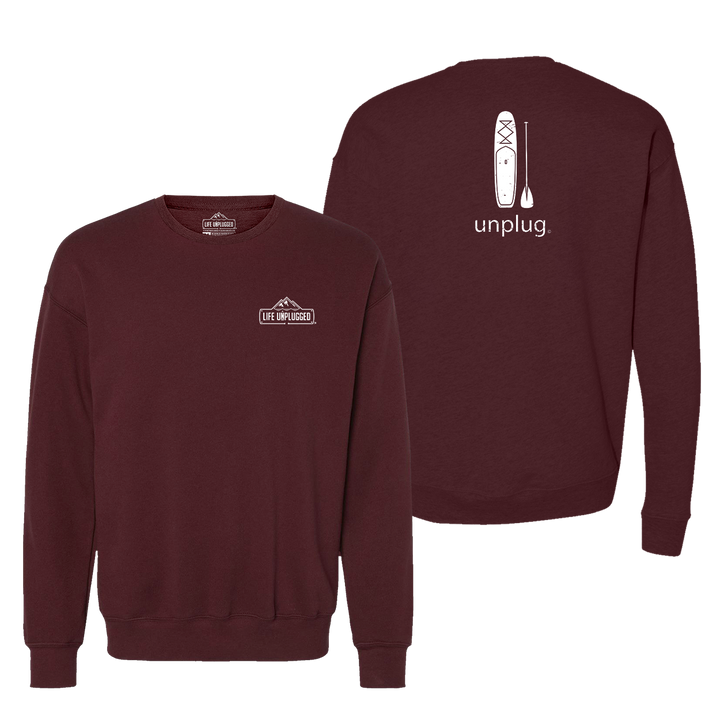 Stand Up Paddle Board Midweight Super Soft Crewneck Sweatshirt