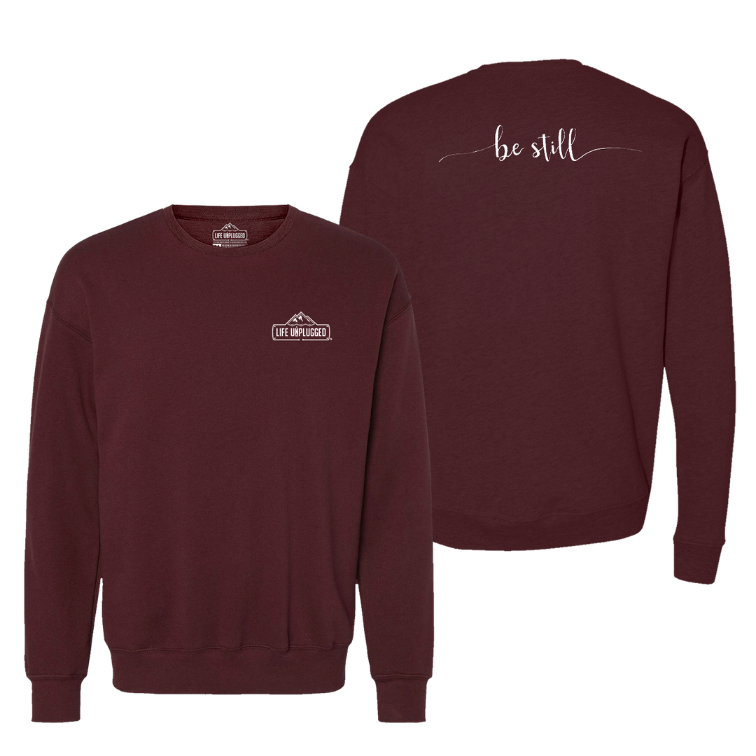 Be Still Midweight Super Soft Crewneck Sweatshirt