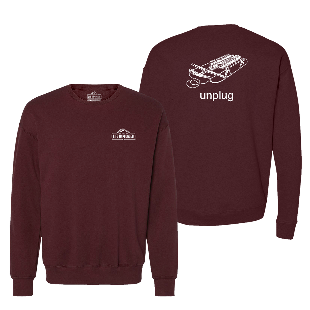 RUNNER SLED Midweight Super Soft Crewneck