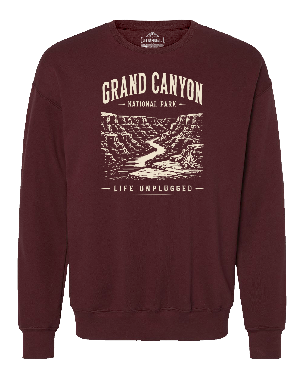GRAND CANYON NATIONAL PARK Midweight Super Soft Crewneck