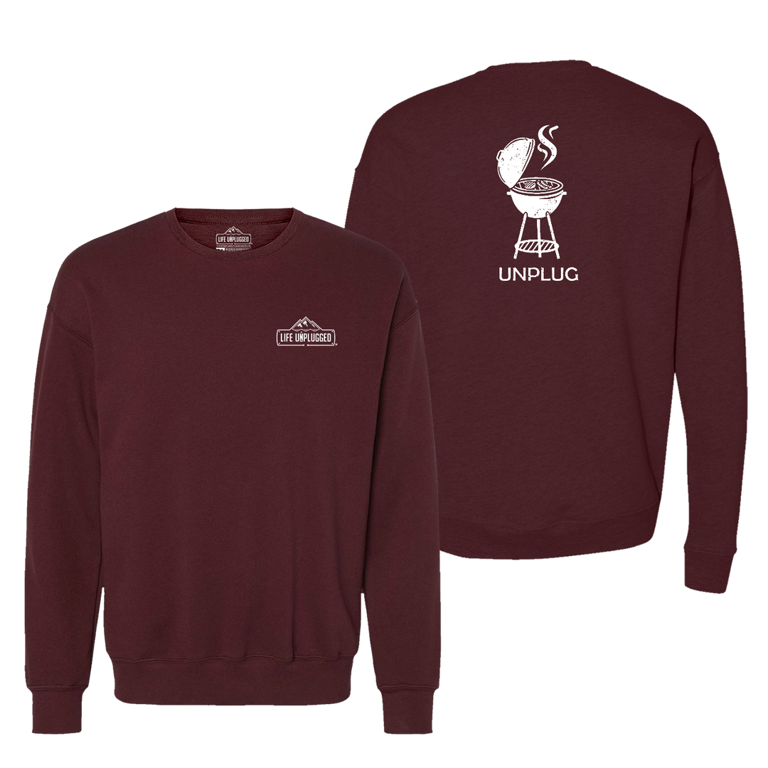 Grilling Midweight Super Soft Crewneck Sweatshirt