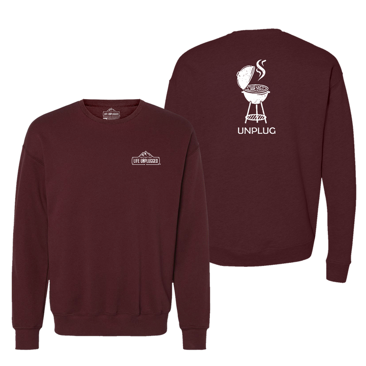 Grilling Midweight Super Soft Crewneck Sweatshirt