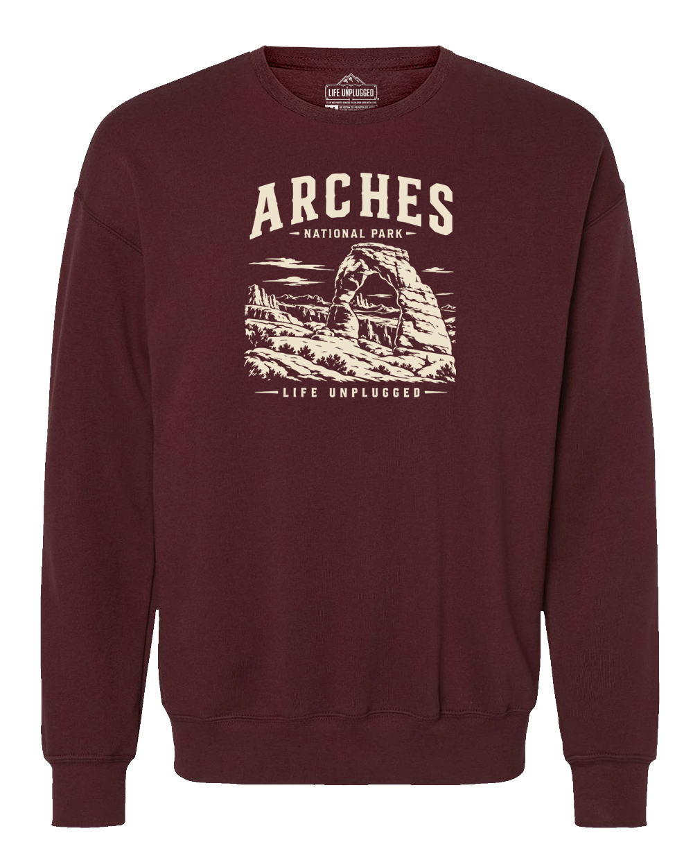 ARCHES NATIONAL PARK Midweight Super Soft Crewneck
