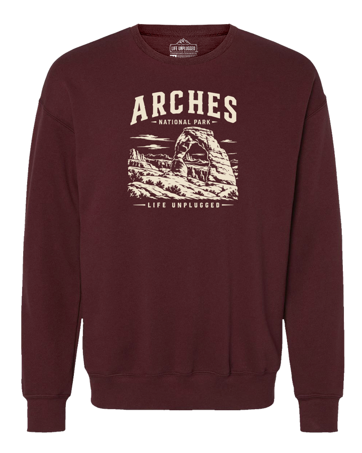 ARCHES NATIONAL PARK Midweight Super Soft Crewneck