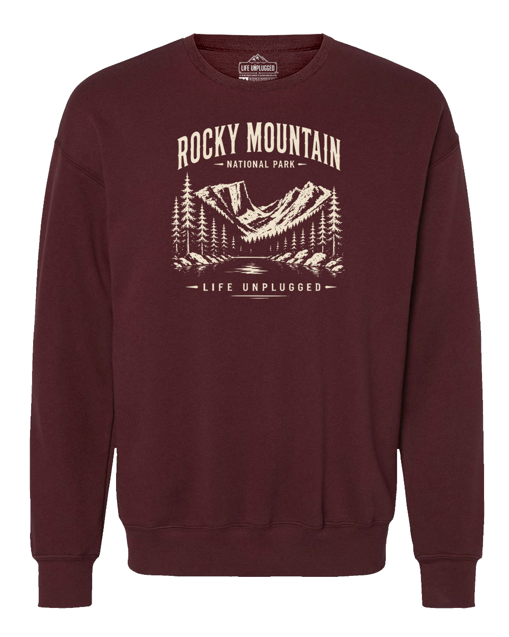 ROCKY MOUNTAIN NATIONAL PARK Midweight Super Soft Crewneck