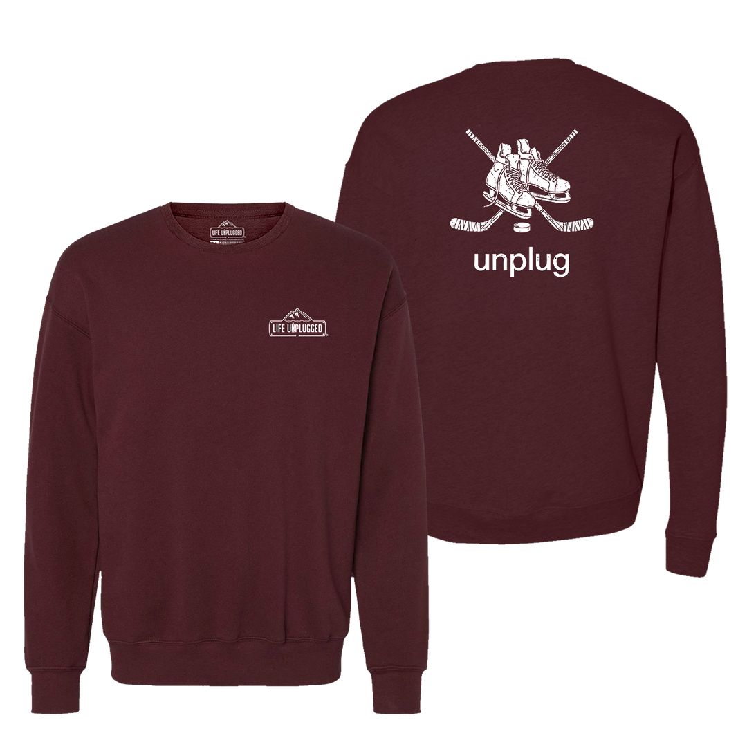 ICE HOCKEY Midweight Super Soft Crewneck