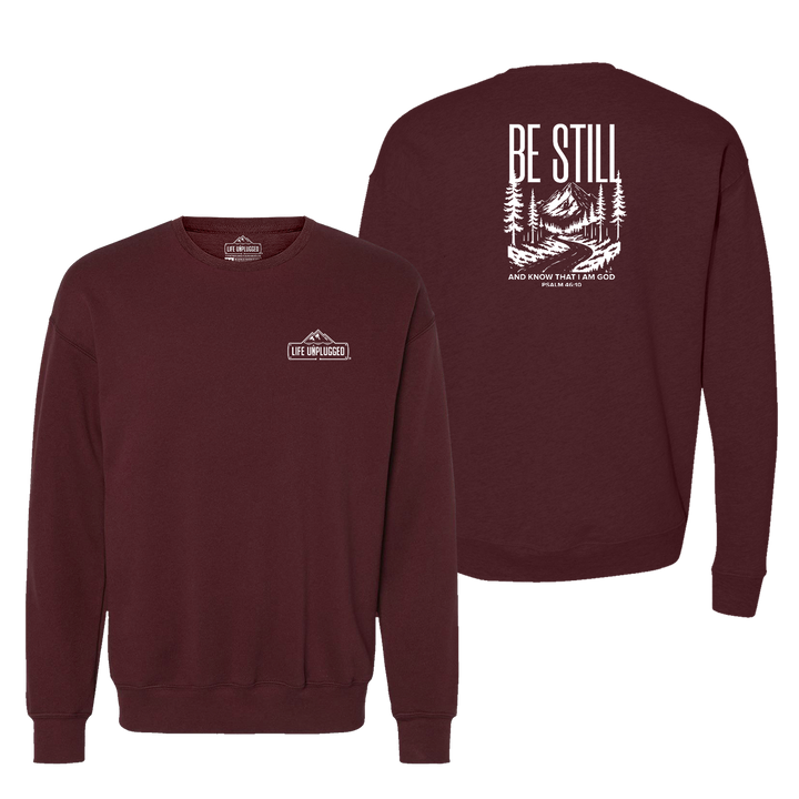 Be Still and Know Midweight Super Soft Crewneck Sweatshirt