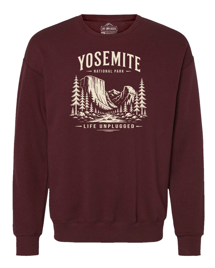YOSEMITE NATIONAL PARK Midweight Super Soft Crewneck