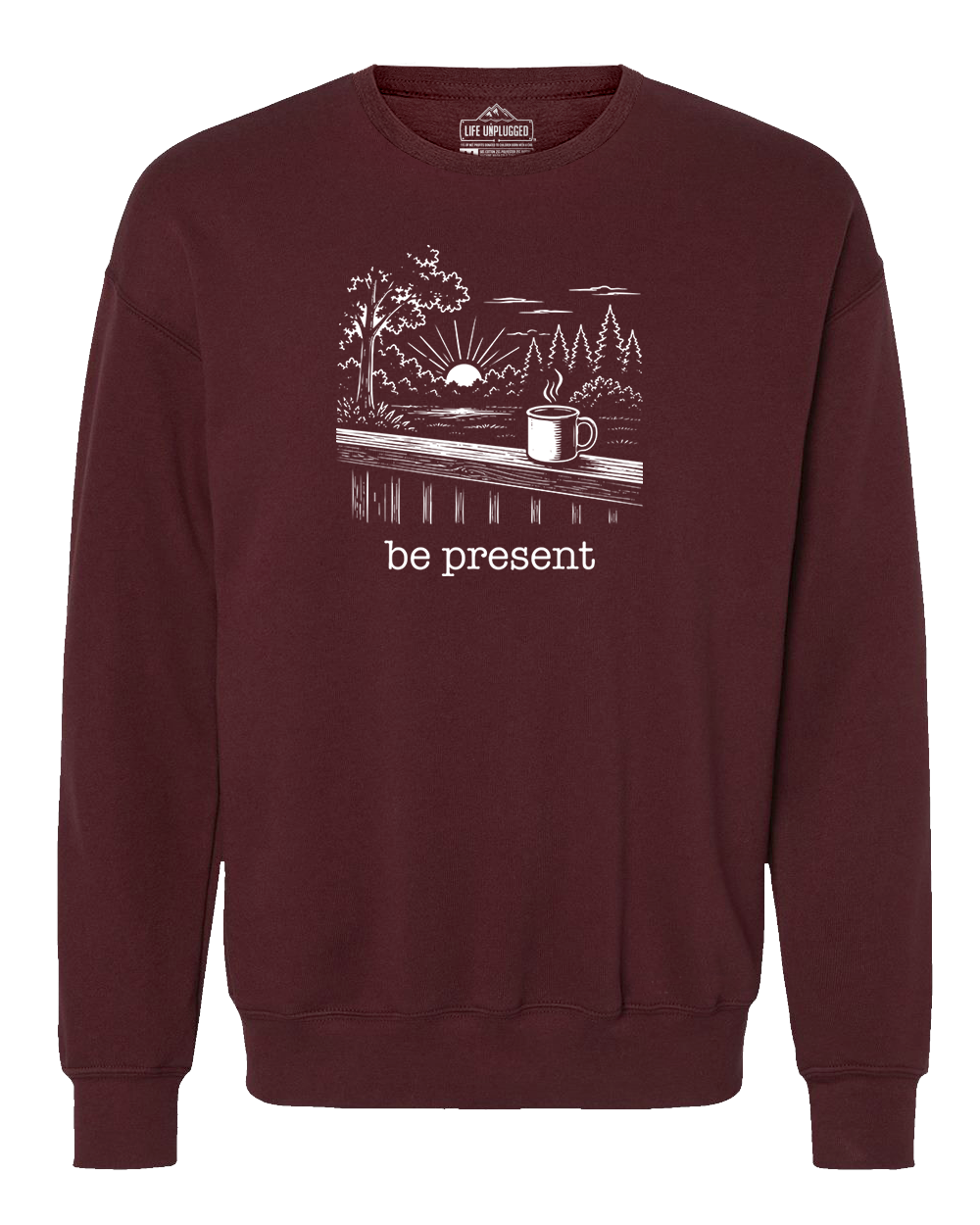 BACK PORCH COFFEE Midweight Super Soft Crewneck