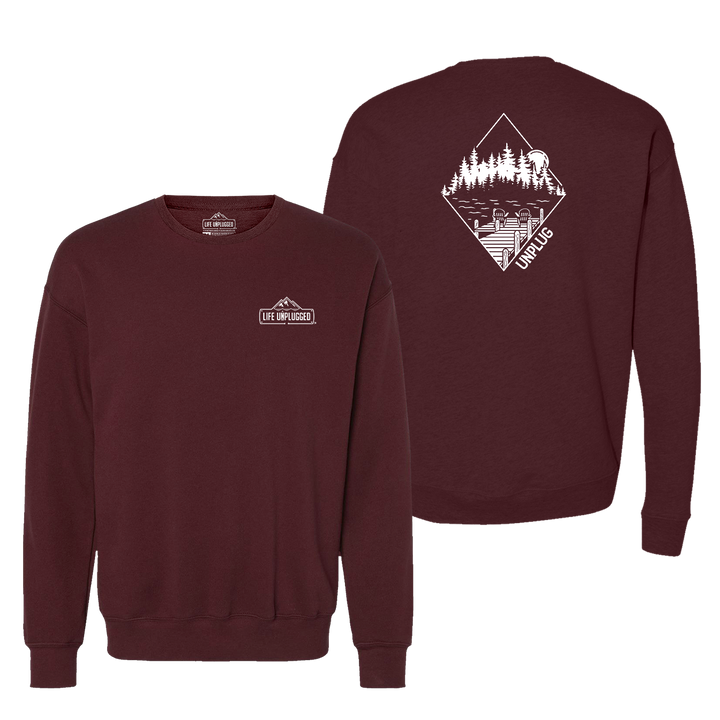 Lake Life Midweight Super Soft Crewneck Sweatshirt