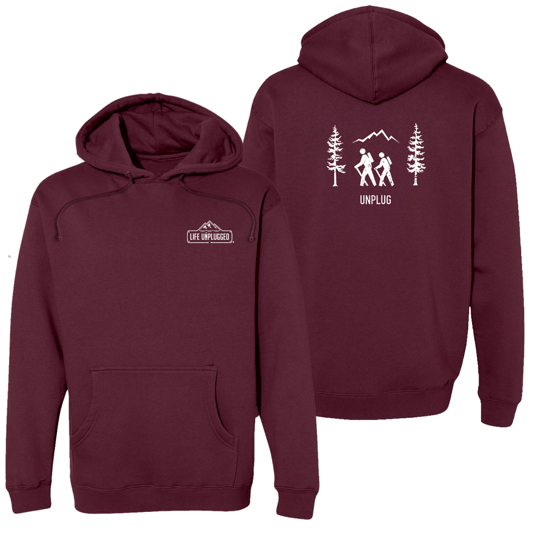 Hiking Scene Heavyweight Hoodie
